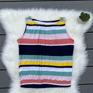 Loft striped tank top